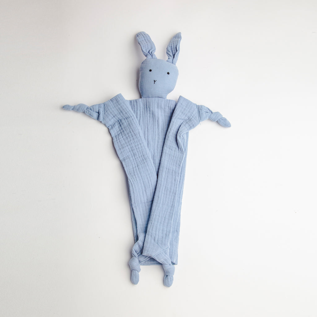 Cuddle Bunny Security Blanket - Baby Blue