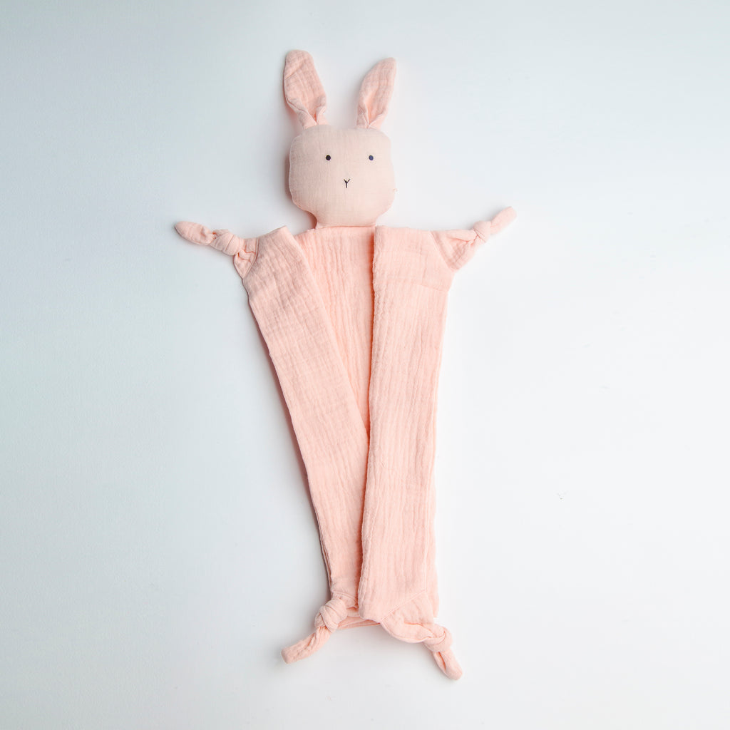Cuddle Bunny Security Blanket - Baby Pink