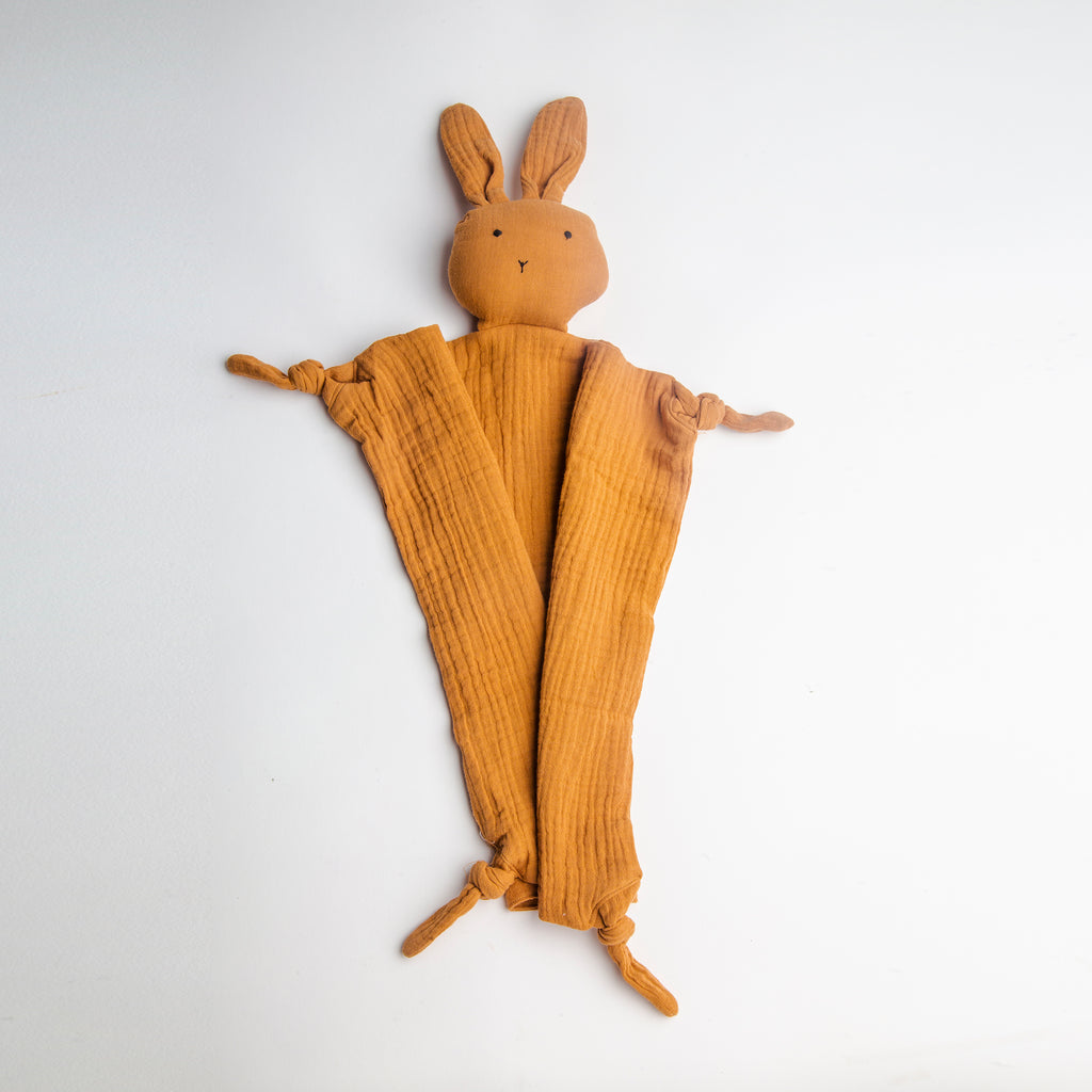 Cuddle Bunny Security Blanket - Brown