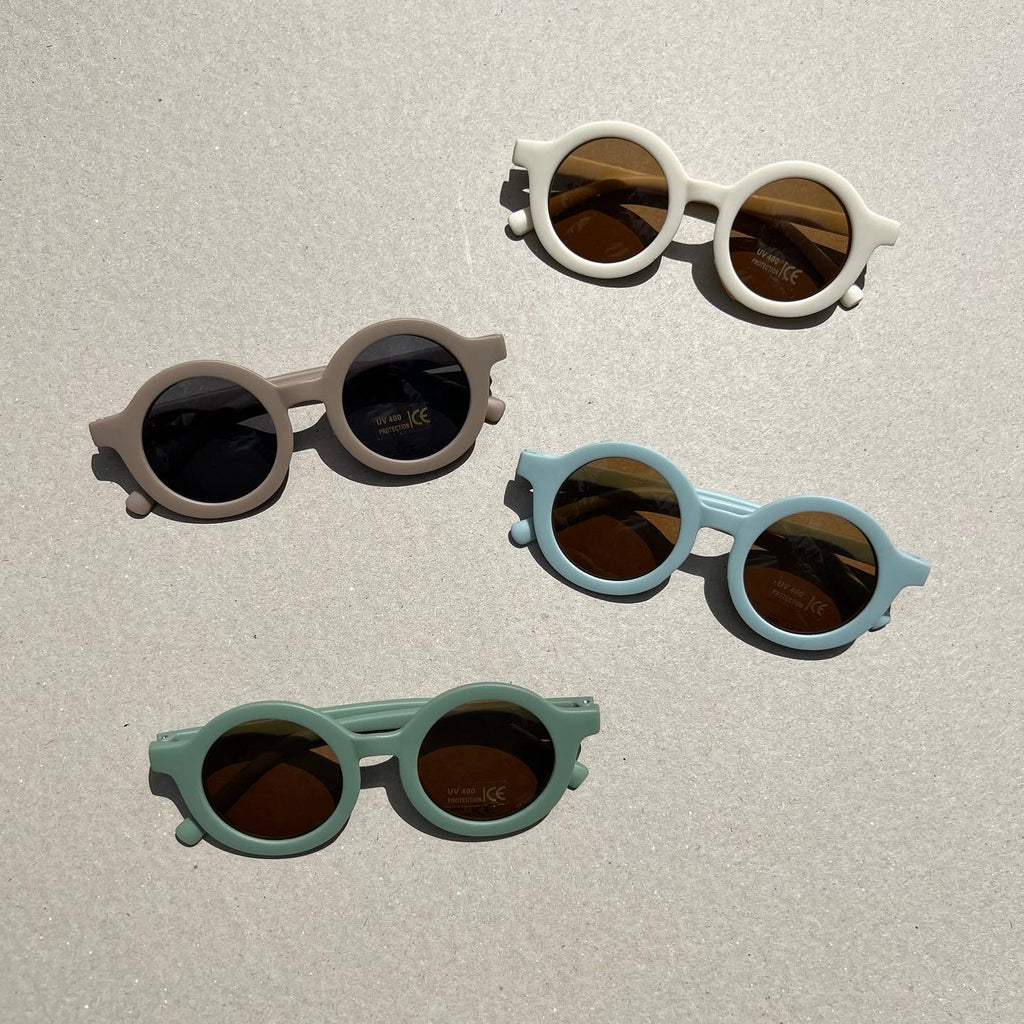 Round Retro sunglasses for toddler UV 400